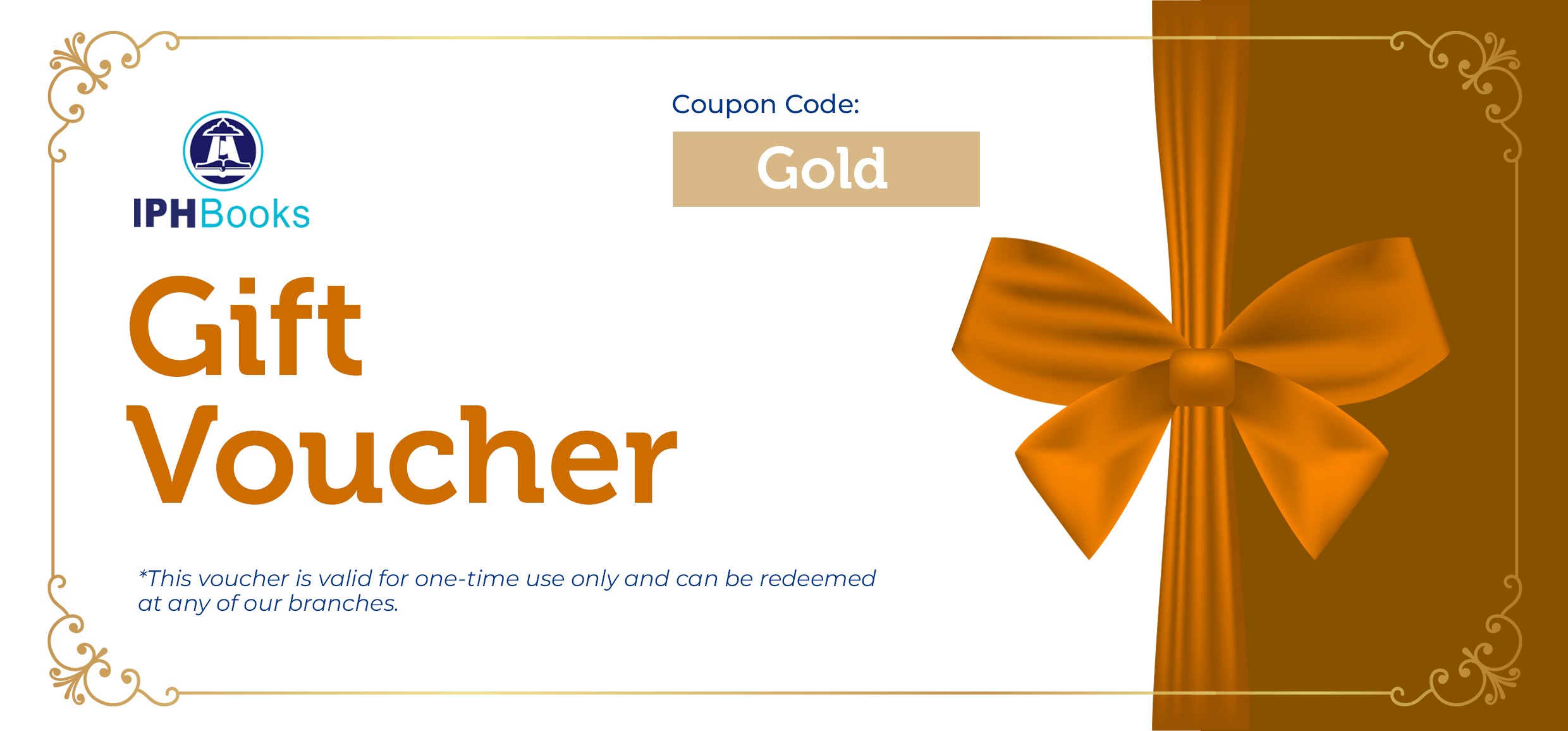 Gold Gift Voucher
